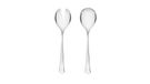 Gerlach sla-set Matt Valor, roestvrij staal, zilver, 27 x 7,5 x 4 cm, 2 stuks