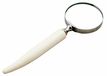 Loupe 10x, loupe à main, incassable, blanc