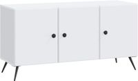vidaXL TV Kast Wit 99 x 34,5 x 50 cm Bewerkt hout