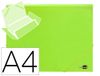 Liderpapel GC14 Project Folder A4 Polypropylene (PP) Landscape/Portrait 100 Sheets Green