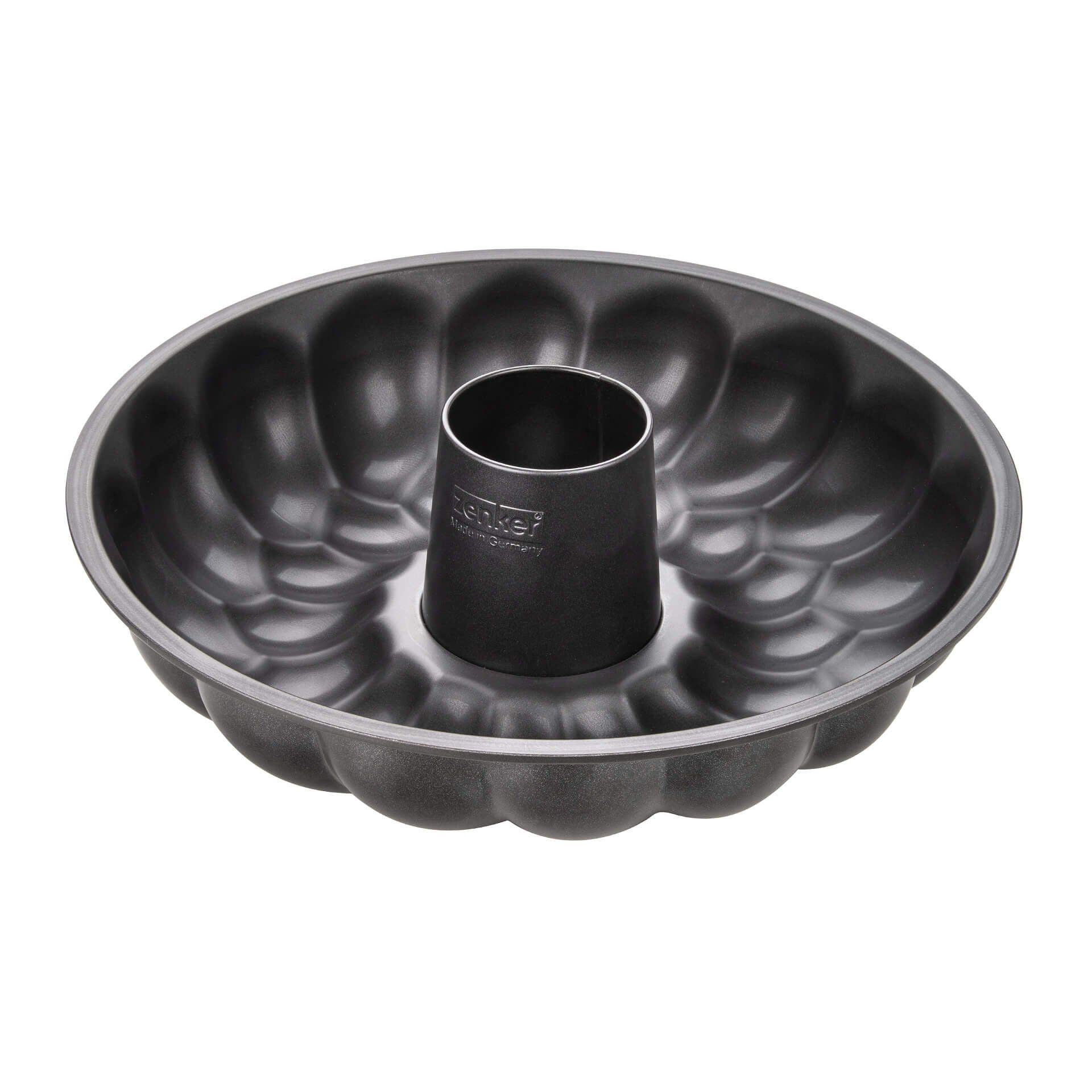 Zenker 6529 Bakvorm - Rond - Zwart - Staal - 9cm - 230°C - Anti-aanbaklaag
