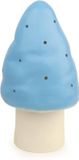 Egmont Toys Puntpaddestoel lamp blauw