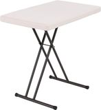 Lifetime® Opvouwbare Campingtafel Bijzettafel Hoogte Verstelbaar - 49x76x53 cm