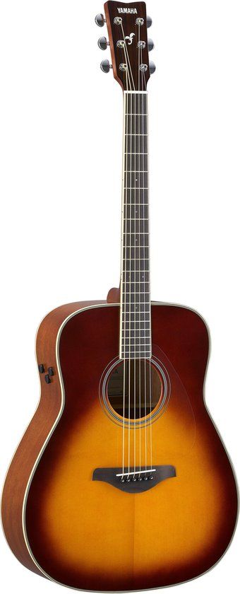 Yamaha FG-TA Acoustic-electric guitar - Brown, Wood