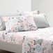 Lush Decor Pixie Fox Soft Sheet 6-delige Set, Volledig, Grijs & Roze