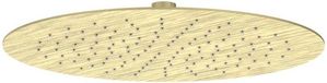 IVY Hoofddouche Slim 30 cm - Eco-air - Geborsteld Mat Goud