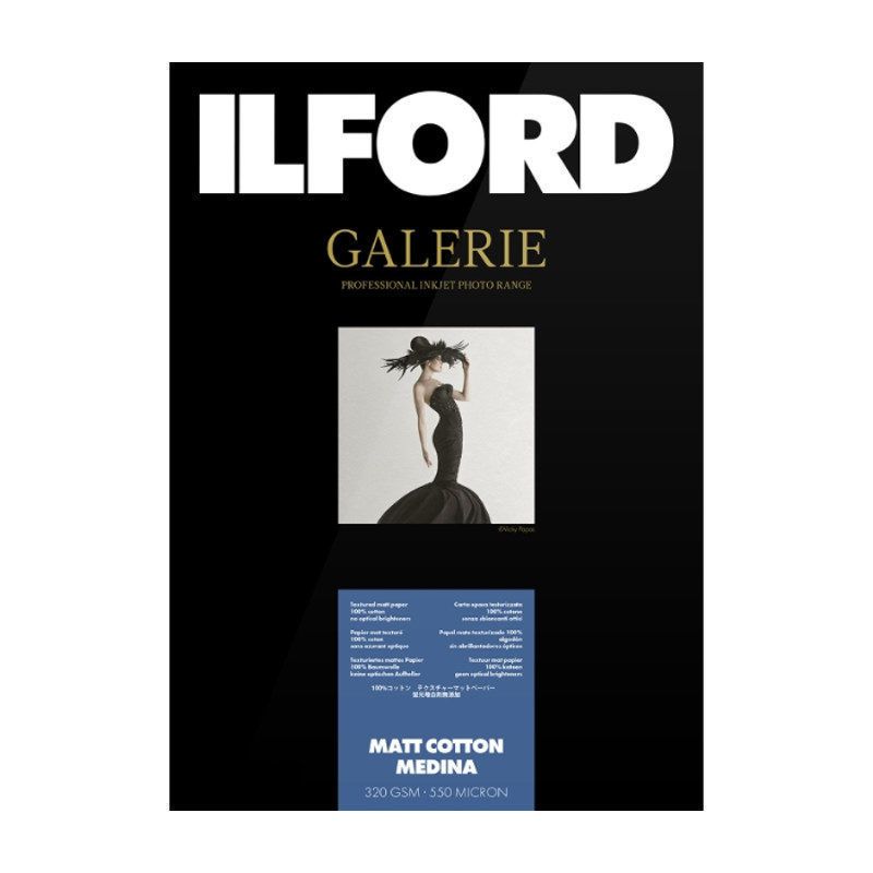 Boeken Ilford Galerie Matt Cotton Medina 320g A4 50 Sheets