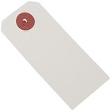 Artemio 11006410 50 witte etiketten met metaaldraad