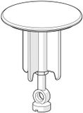 Hansa 59902021 schenktuit 63 mm chroom