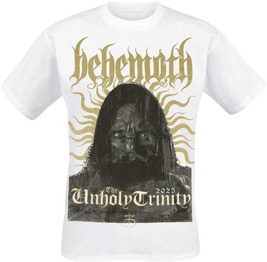 Behemoth The Unholy Trinity - The Unholy Trinity Tour 2025 Heren T-shirt - Zwart - S