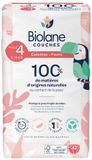 Biolane Natural Slip Maat 4 (8-15 kg) - 42 Stuks