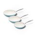 Cook and Pan Cook & Pan Go Blue Koekenpannenset 3-delig Blauw
