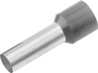 Cimco 187020 Adereindhulzen 4 mm² Deels geïsoleerd Grijs 100 stuk(s)