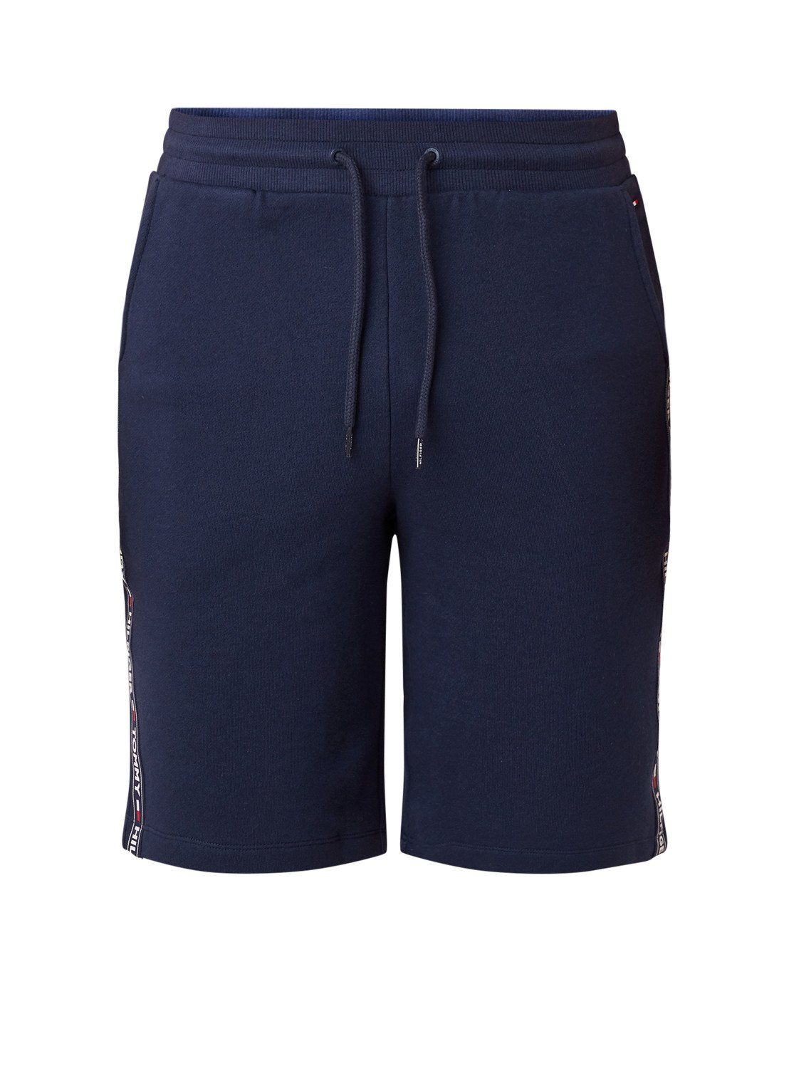 Tommy Hilfiger Sweatshorts met logotape - 8719257654455