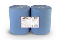 Quicky Poetsdoekrol, 1000 vellen, 2-laags, recycling, blauw