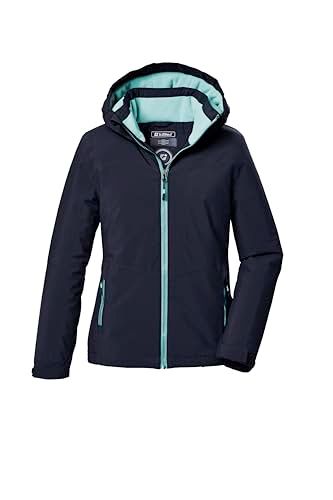 killtec meisjes Functionele jas/buitenjas met capuchon - dunkelnavy - Maat 116