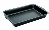 Ibili 822033 braadpan, antiaanbaklaag, 36 x 25 x 5 cm, mokka