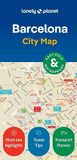Barcelona Lonely Planet Barcelona City Map