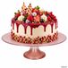 MamboCat CAMINO Taartplateau roze van glas