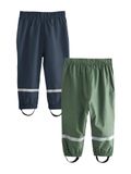 Next - Jongens - Set van 2 waterdichte broeken - Blauw