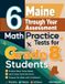 6 Effortless Math Education 6 Maine Through Year Assessment Math Practice Tests for Grade 8 Students