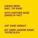 Having Dickie Landry & Lawrence Weiner - Having Been Built On Sand (LP)