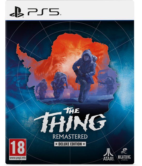 The Thing: Remastered Deluxe Edition - PS5 - Horror - Blu-ray - 18+