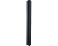 MonsterShop Monster Group BV Traditionele 4-kolom radiator - verticaal - antracietgrijs - 1800x200 mm