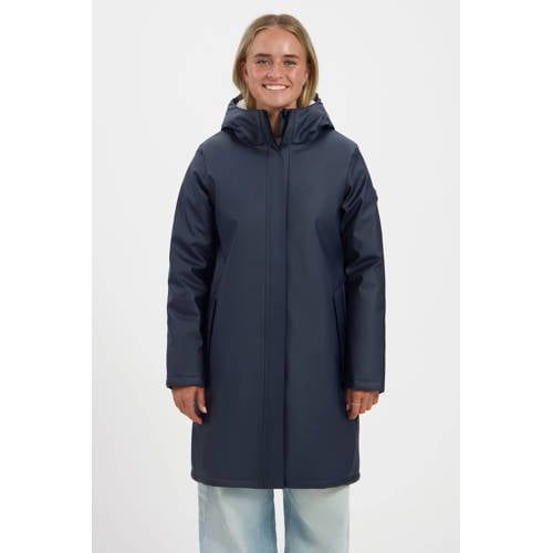 Kjelvik Rhode Dames Outdoorjas - Donker Blauw - Maat 42