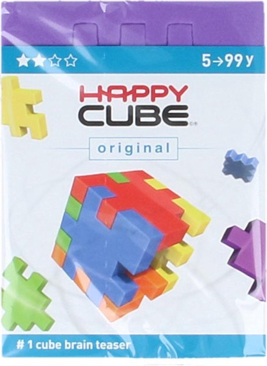 Smart games Happy Cube Original Puzzel Paars