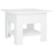 VidaXL Salontafel 55x55x42 cm bewerkt hout wit