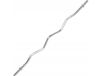 Best Sporting barre de curling chromée 120 cm, fermeture en étoile ou anneaux de fixation