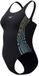 Speedo Placement Muscleback Zwemkleding Zwart UK 32 Vrouw
