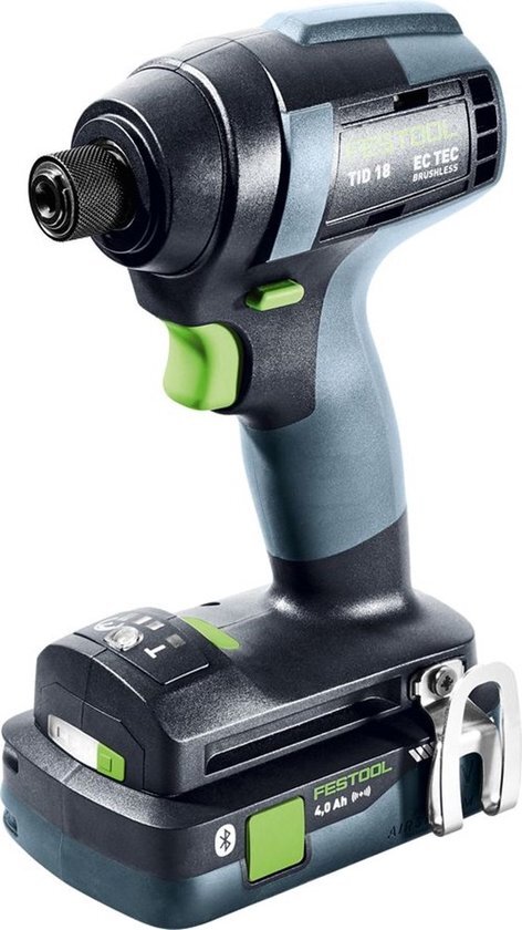 Festool TID 18 HPC 4,0 I-Plus Accu Slagschroevendraaier 18V 4,0Ah Li-Ion