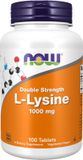 Now Foods L-Lysine 1000mg (100 Tabs) Unflavored