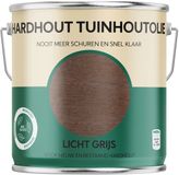 Enzo Bol Hardhout Tuinhout Olie - Licht Grijs-2500ml