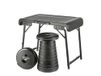 WEDO® Opvouwbare campingtafel met 2 ultra compacte Sittogo® NXT telescopische krukken
