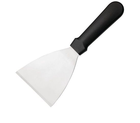 Jantex Vogue Plaatmes RVS Deegkrabber | 12.5cm
