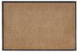 Voetmat Andiamo Super Verdi Vuilvangmat voor Binnen en Buiten met Antislip Achterkant, Geschikt voor de Wasmachine, Beige, 90 x 120 cm