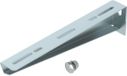 OBO Bettermann Wand- en stielconsole met bevestigingsschroef M10x25 B310mm staal bandverzinkt, 6424740