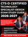 CTS-D CERTIFIED TECHNOLOGY SPECIALIST-DESIGN EXAM STUDY GUIDE 2026-2027: 1000 Practice Questions, Including 2 Full-Length Mock Exams, AV Design & ... Design Math and Project Coordination