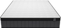 Vente-unique Hybride matras 180 x 200 cm met pocketveren met 7 zones en gel met vormgeheugen, dikte 25 cm - TOLCA van YSMÉE