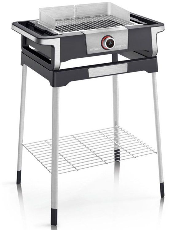 Severin PG 8118 DigitalBOOST S Electric Grill - Black/Silver - 3000W