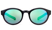 GAFAS NANO SOL - GARDA_8-12 AÑOS C: Negro/Turquesa/45x20x122