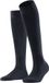 FALKE Vitalizer met compressie katoen kniekousen dames blauw - maat 39-40