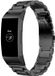 Merkloos / Sans marque Fitbit Charge 4 stalen band - zwart