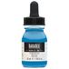 Liquitex Professional Acrylic Ink, hoog gepigmenteerde airbrush verf, - Acryl Inkt, 30ml, Fluorescent Blue