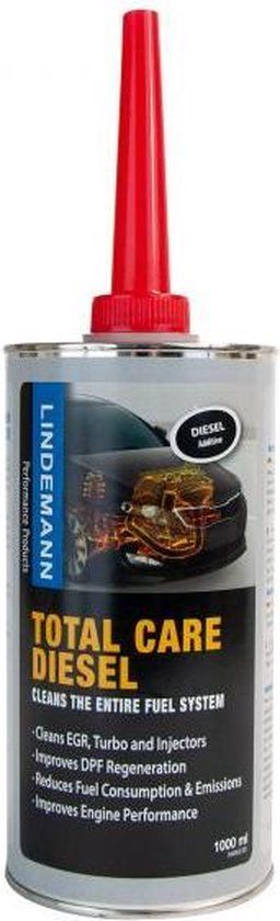 Lindemann Total Care Diesel 1000ml - Diesel Additief - DPF Reiniger - EGR Reiniger