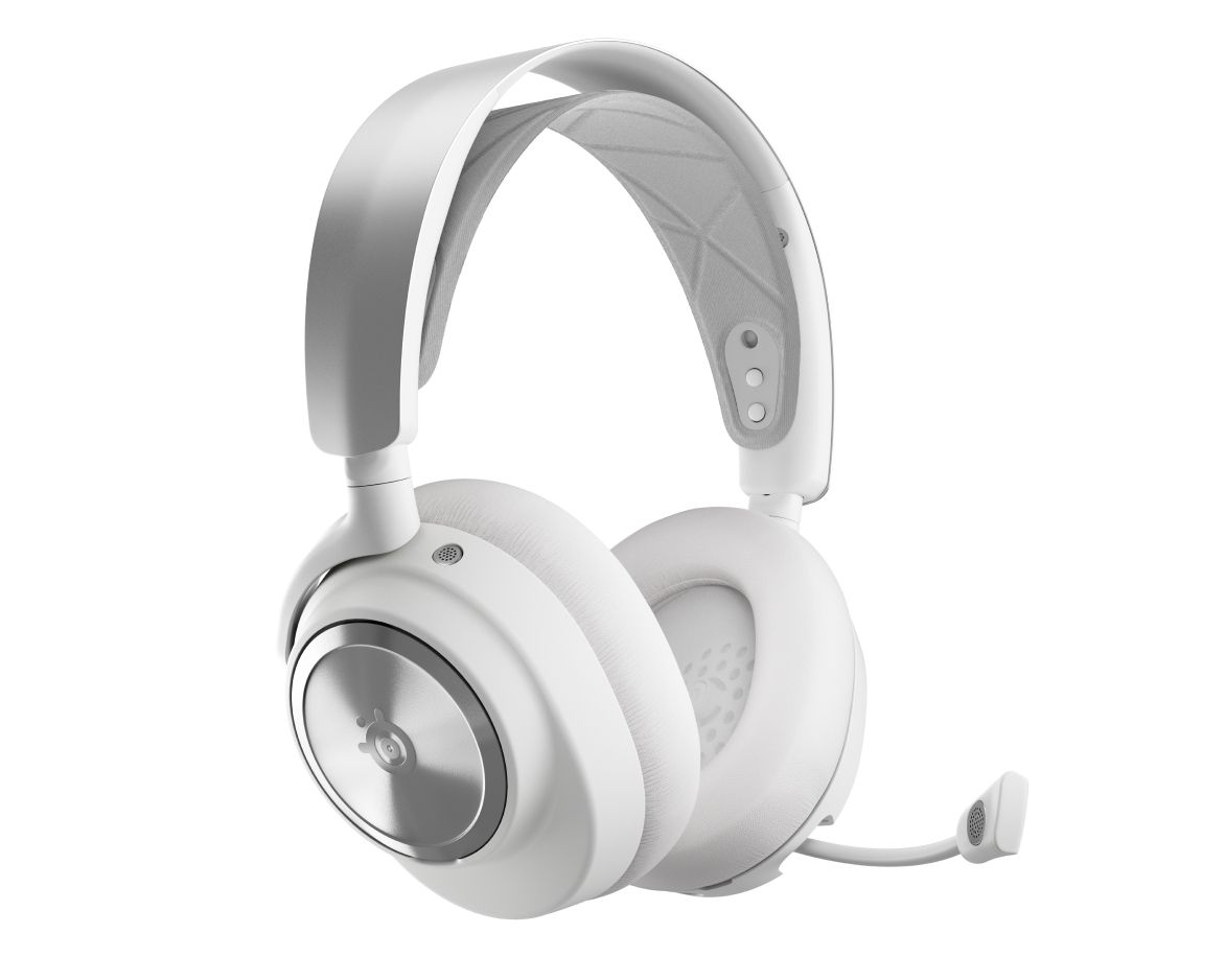 SteelSeries Arctis Nova Pro Wireless P White - Draadloze Gaming Headset - Wit - PlayStation 5