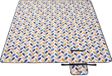 BXCZ Precision Components Ltd. Couverture de pique-nique 200x200 cm - Imperméable et pliable - Motif feuillage coloré